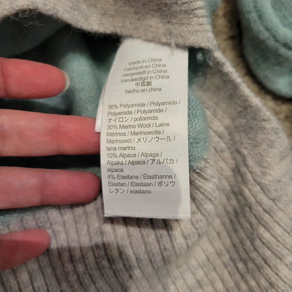 J. Crew Striped Turtleneck Sweater in Supersoft Yarn